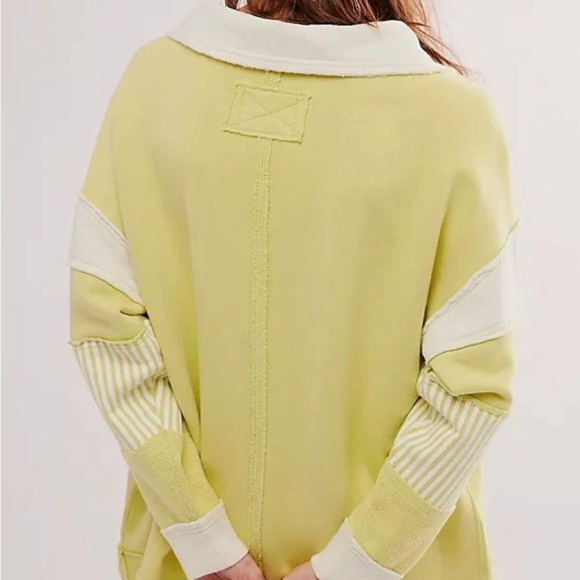 NWOT Free People polo shirt size medium - Picture 3 of 3